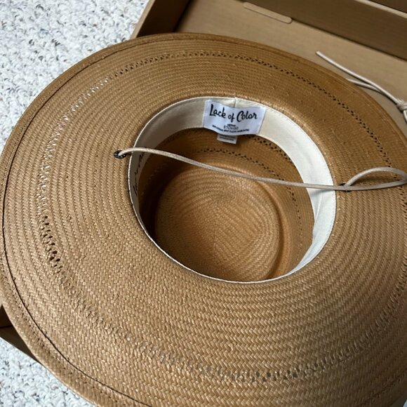 Lightweight Breathable Summer Lack of Color Unisex Jacinto Hat - Picture 5 of 6